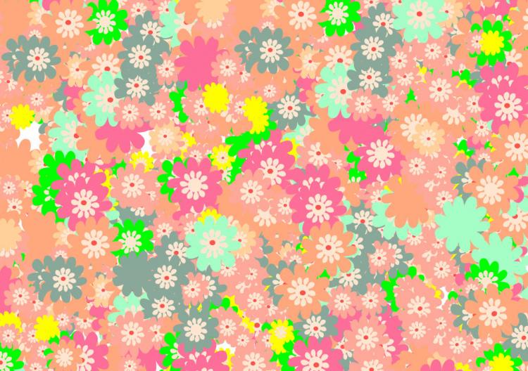 free vector Floral Colorful Background Vector